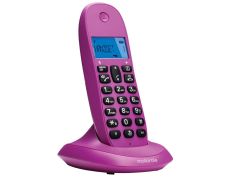 Teléfono Inalámbrico DECT Digital Motorola C1001LB+ Violeta