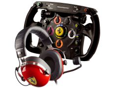 Thrustmaster Ferrari F1 Wheel Add-On + Auriculares T.Racing Scuderia Ferrari