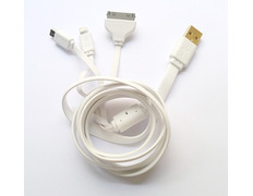 Cable de recarga USB 3 en 1 lightning/iPhone/microUSB