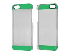 Carcasa Transparente Plastic Case para iPhone 5/5S Verde