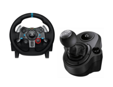 Volante Logitech G29 + Palanca de cambios Logitech G29/G920 Driving Force