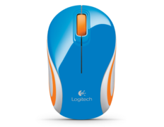 Ratón Logitech Wireless Mini M187 Púrpura