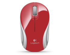 Ratón Logitech Wireless Mini M187 Rojo