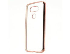 Funda TPU Metal LG G5 Rosa