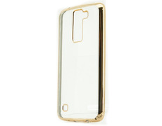 Funda TPU Metal LG K8 Dorado