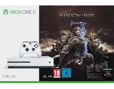 Xbox One s + Sombras de Guerra + Game Pass