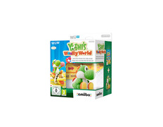 Yoshi Woolly World WiiU + Amiibo Yoshi de Lana Verde