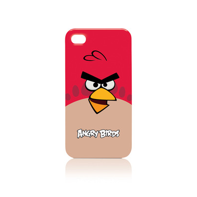 Carcasa Angry Birds Roja iPhone 4/iPhone 4S