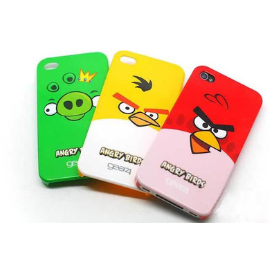 Carcasa Angry Birds Amarilla iPhone 4/iPhone 4S