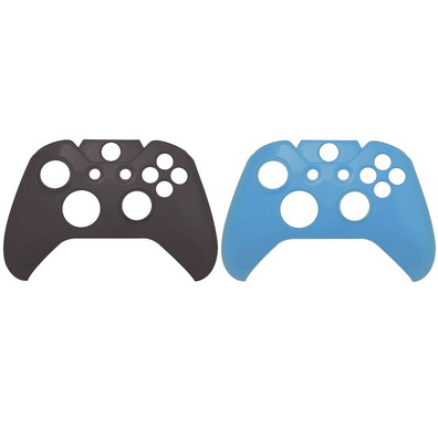 Carcasa Protectora Frontal para Mando Xbox One Azul