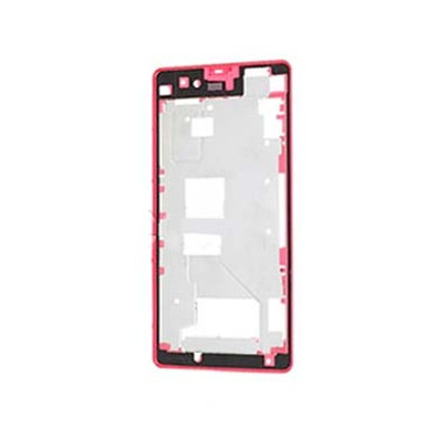 Repuesto marco frontal Sony Xperia Z1 Compact Rosa