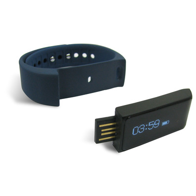 Pulsera Leotec Fitness Touch Sumergible Azul