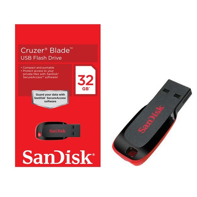 USB Sandisk Cruzer Blade 32 GB