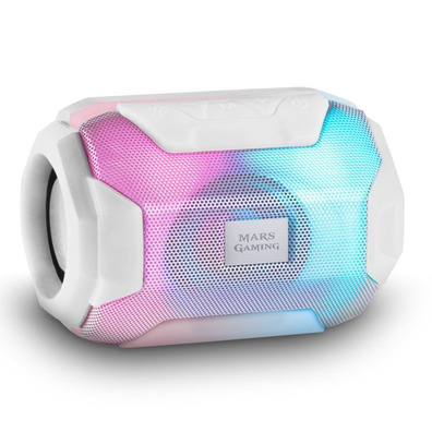 Altavoz Bluetooth Mars Gaming MSBAW/10W Blanco