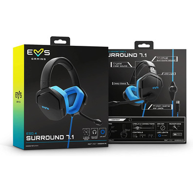 Auriculares Gaming Energy Sistem ESG 4 Blue