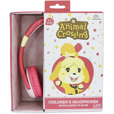 Auriculares OTL Animal Crossing: Isabelle Jack 3.5 mm