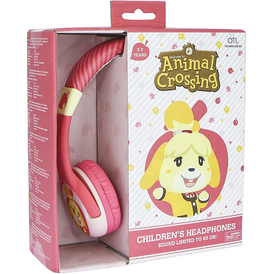 Auriculares OTL Animal Crossing: Isabelle Jack 3.5 mm