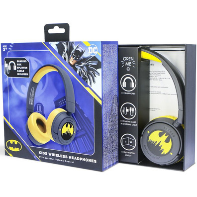 Auriculares OTL Kids Wireless DC Batman (Consolas/Smartphones)