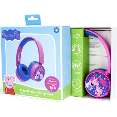 Auriculares OTL Kids Wireless Peppa Pig (Consolas/Smartphones)