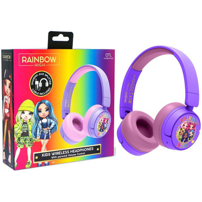 Auriculares OTL Kids Wireless Rainbow High (Consolas/Smartphones)