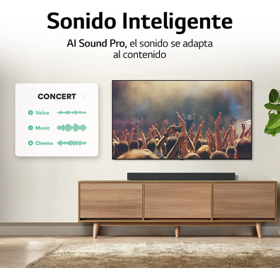 Barra de Sonido Bluetooth LG SP2 100W 2.1 Negra