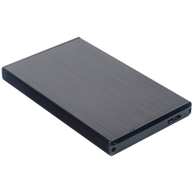 Caja Externa 2.5'' USB 3.1 sata AISENS Aluminio Negro