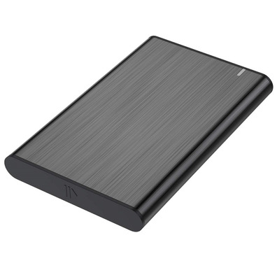 Caja Externa 2.5'' USB 3.1 SATA Aisens Aluminio Negro ASE-2525B