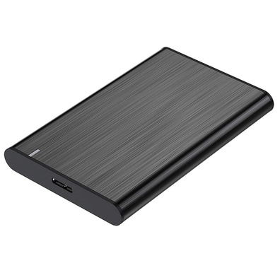 Caja Externa 2.5'' USB 3.1 SATA Aisens Aluminio Negro ASE-2525B