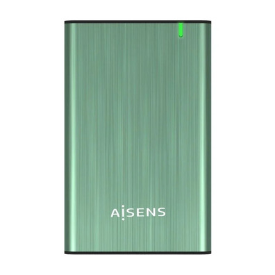 Caja Externa para Disco Duro 2.5'' Aisens ASE-2525SGN USB 3.0 Verde Primavera