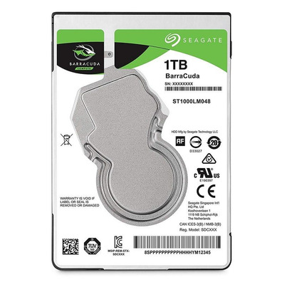 Disco Duro Interno Seagate Barracuda ST1000LM048 1TB SATA III 2.5''