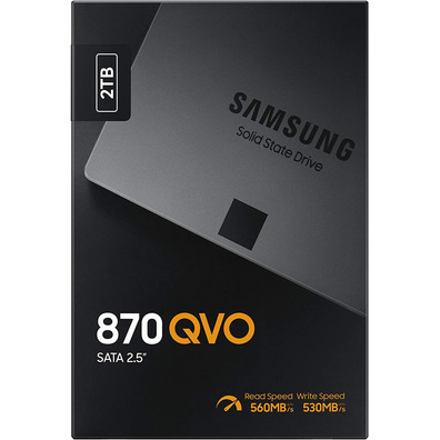 Disco Duro SSD Samsung 870 QVO 2TB SATA 3 2.5''