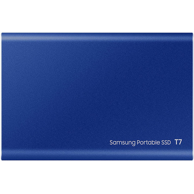 Disco Externo SSD Samsung Portable T7 2TB USB 3.2 Azul