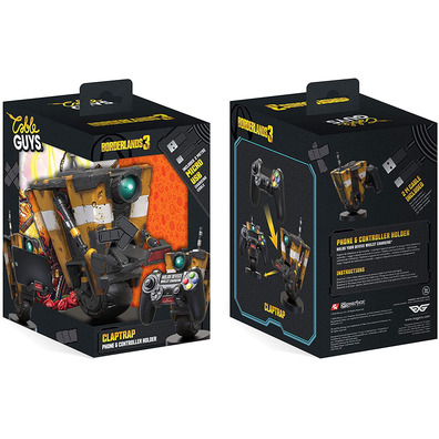 Figura Cable Guys Borderlands 3 Claptrap