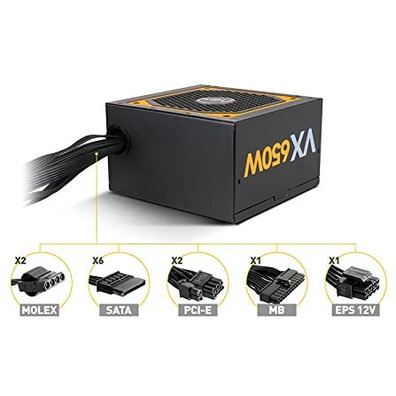 Fuente de alimentación Nox Urano Bronze VX650W 650W ATX