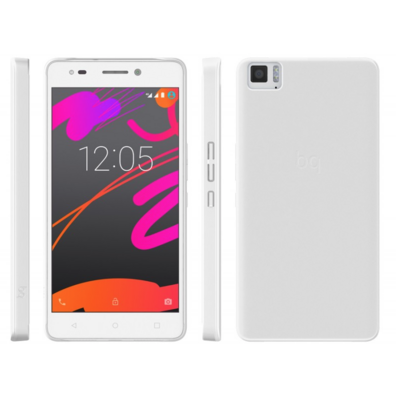 Funda Aquaris M5.5 Transparent Candy