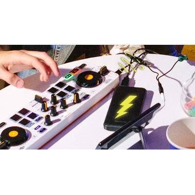 Hercules DJControl Mix - Controladora DJ Inalámbrica Bluetooth para Smartphones