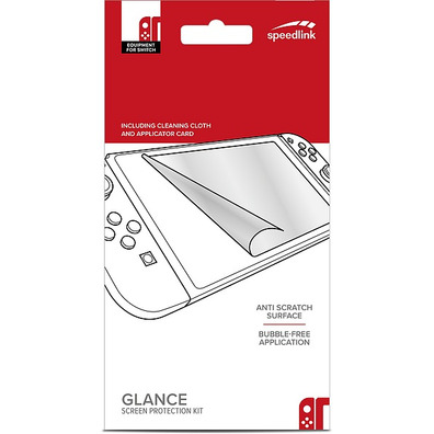 Lámina protectora GLANCE para Nintendo Switch