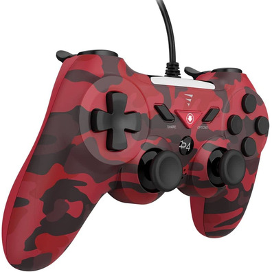 Mando Voltedge Wired Controller CX40 Camo Red (PS4/PS3/PC)