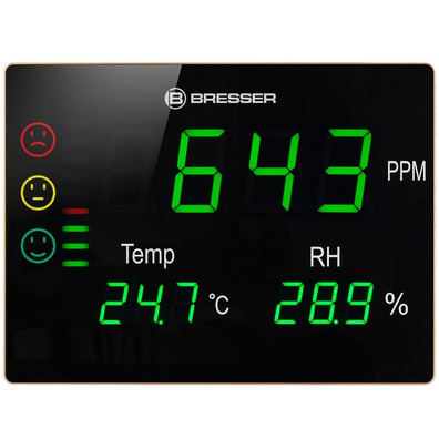 Medidor de CO2 Bresser Smile XXL