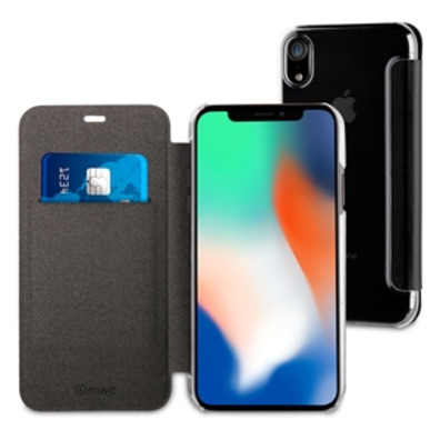 Funda Folio iPhone XR Negra Muvit