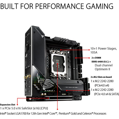 Placa Base Asus 1700 ROG Strix Z690-i Gaming Wifi