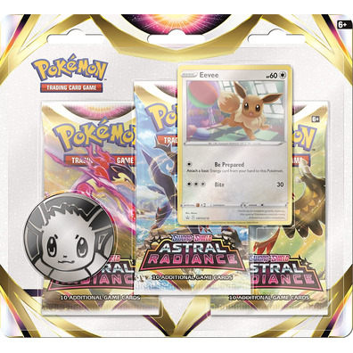 Pokemon TGC Three Booster Sword & Shield Astral  SWSH10 (Inglés)