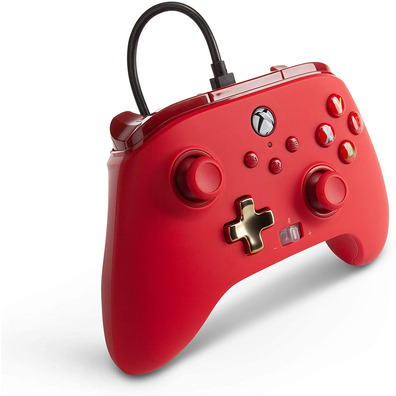 Power A Enhanced Wired Controller Red (Xbox One/Xbox Series X/S)