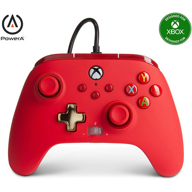 Power A Enhanced Wired Controller Red (Xbox One/Xbox Series X/S)