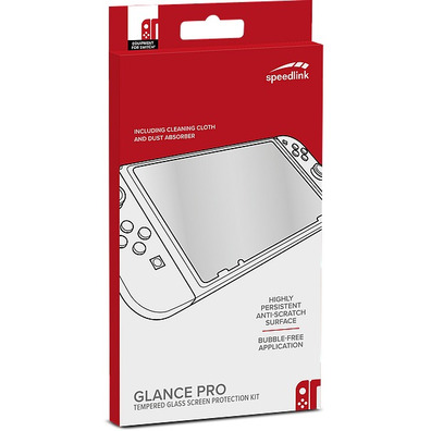 Protector Cristal Templado GLANCE PRO Nintendo Switch