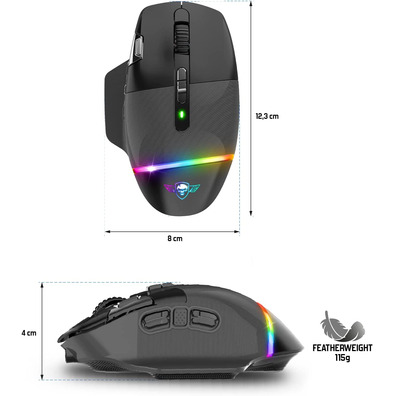 Ratón Gaming Inalámbrico Spirit of Gamer Xpert M800 10000 DPI