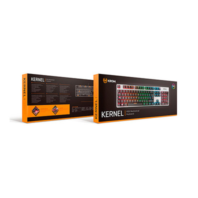 TECLADO KROM KERNEL MECANICO RGB GAMING