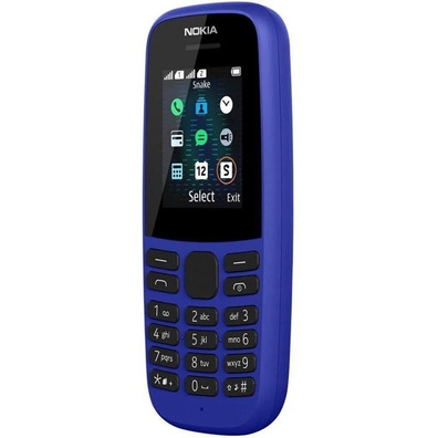 Teléfono Móvil Nokia 105 4Th Edition Azul