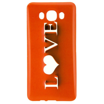 Funda TPU Samsung Galaxy J7 2016 Love X-One