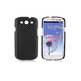 Carcasa protectora Braid Skin para Samsung Galaxy S III (Negra)